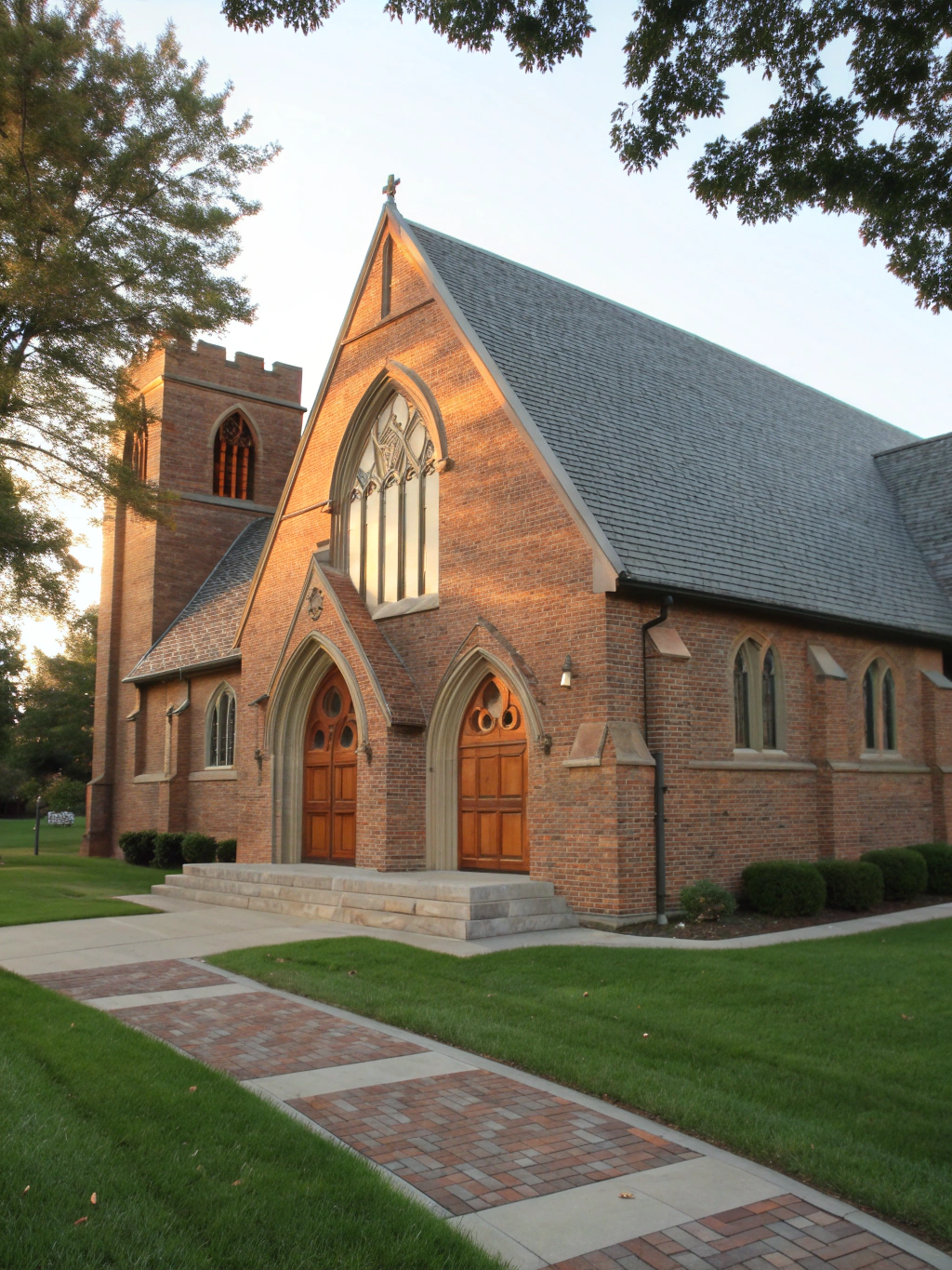 Avant la restauration : Restauration de la Façade Sud
